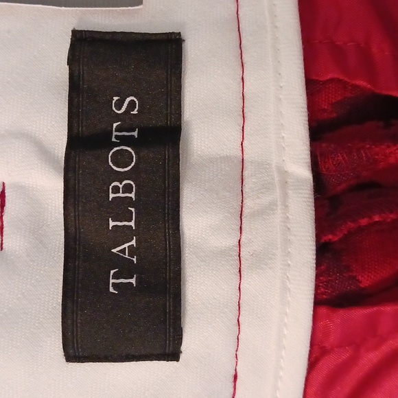 Talbots "Hampshire" Curvy Ankle Cropped Pants in Size 4 (NWT) - Picture 5 of 9